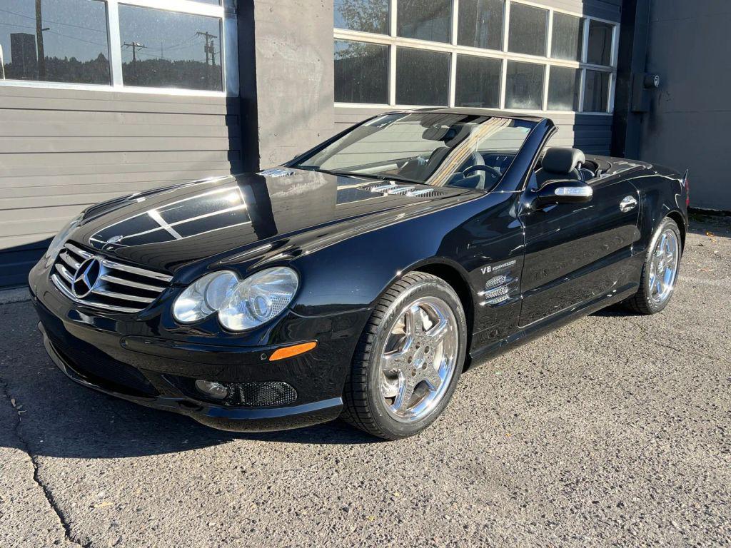 used 2005 Mercedes-Benz SL-Class car, priced at $27,995