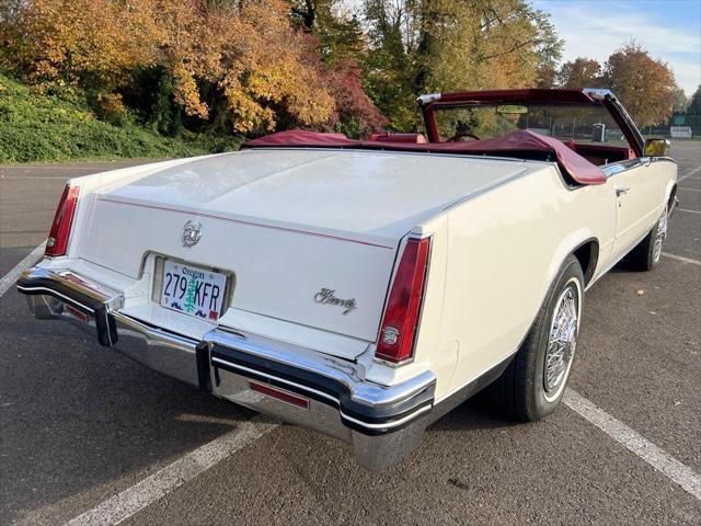 used 1985 Cadillac Eldorado car, priced at $29,995