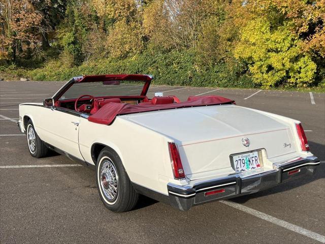 used 1985 Cadillac Eldorado car, priced at $29,995