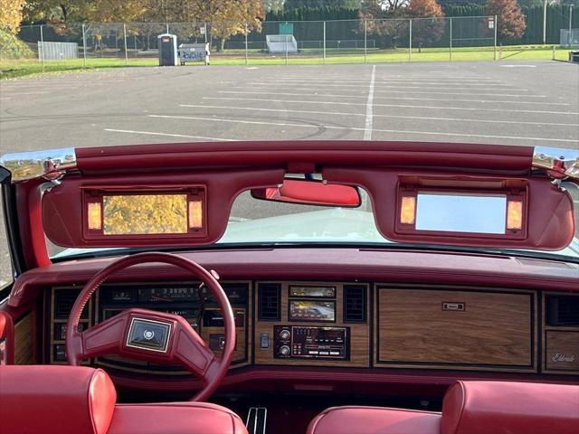 used 1985 Cadillac Eldorado car, priced at $29,995