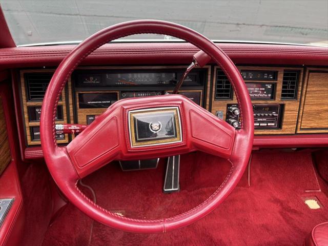 used 1985 Cadillac Eldorado car, priced at $29,995