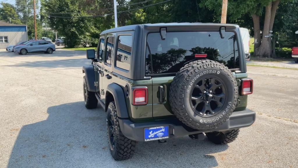 used 2022 Jeep Wrangler Unlimited car, priced at $32,995