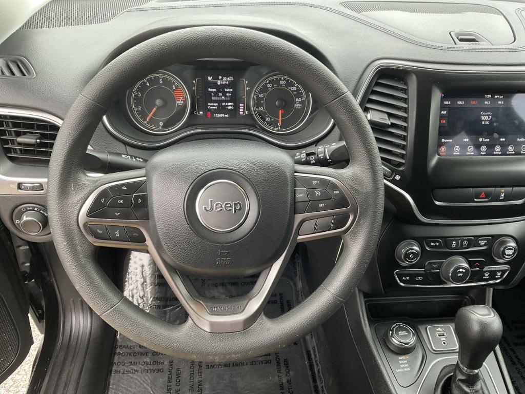 used 2021 Jeep Cherokee car, priced at $16,987
