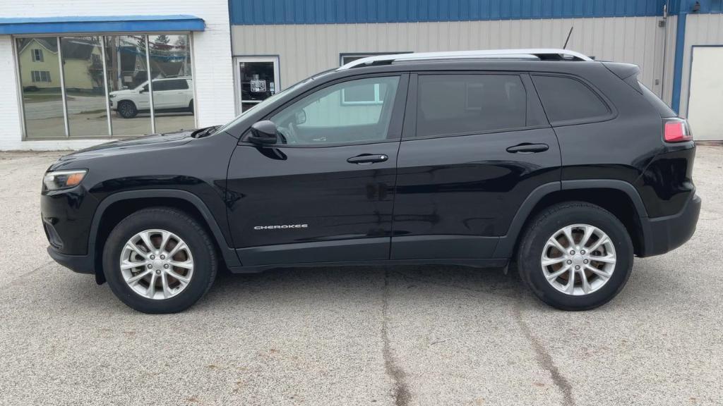 used 2021 Jeep Cherokee car, priced at $16,987