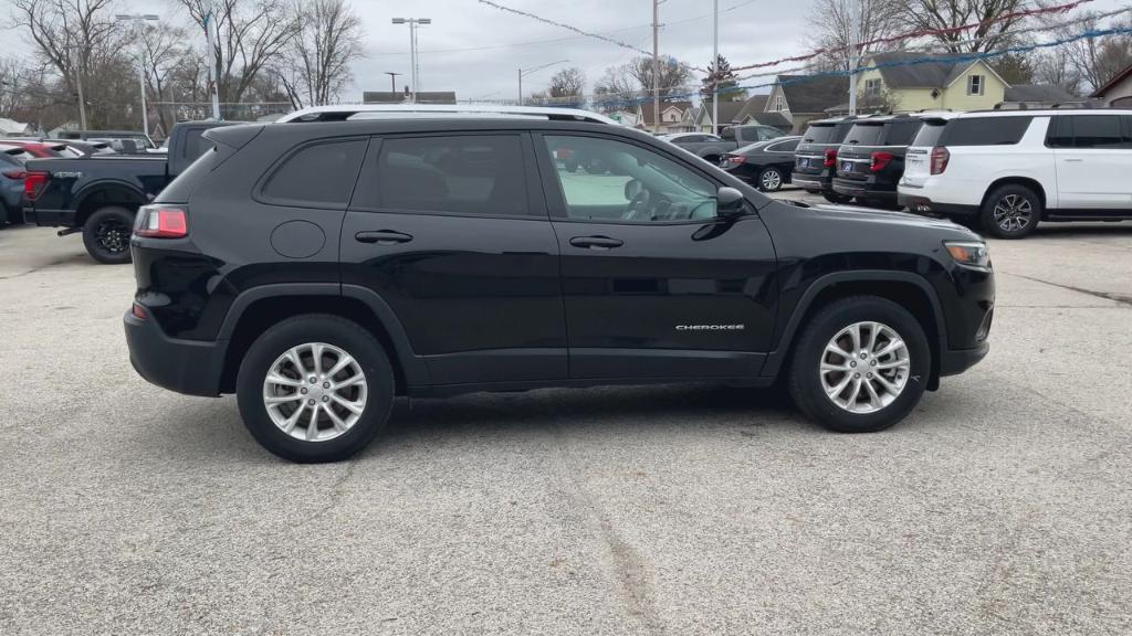 used 2021 Jeep Cherokee car, priced at $16,987