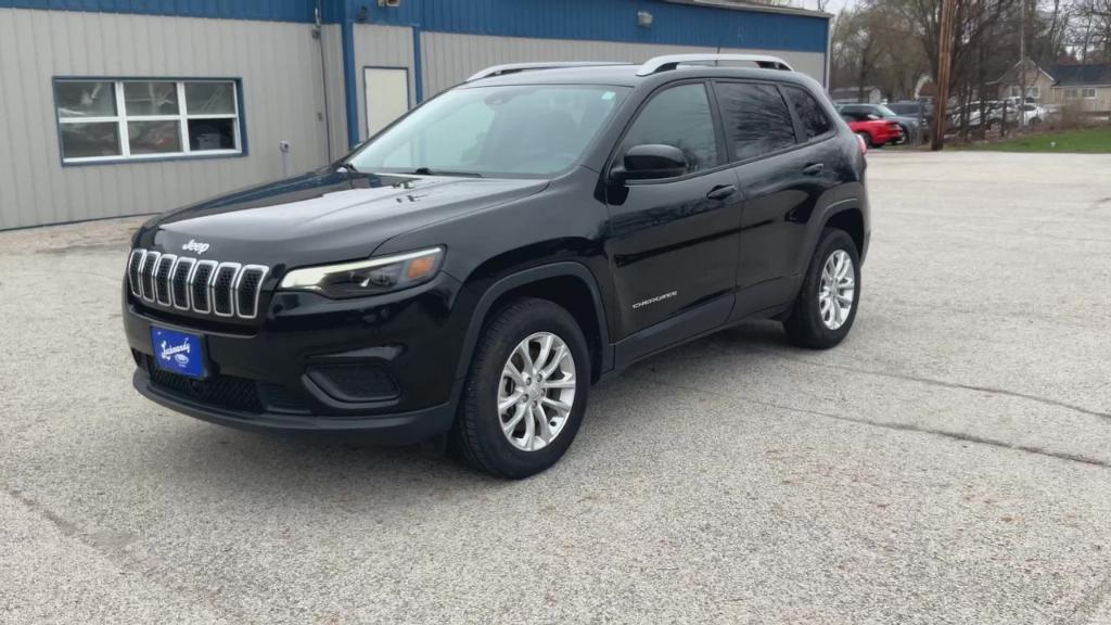 used 2021 Jeep Cherokee car, priced at $16,987
