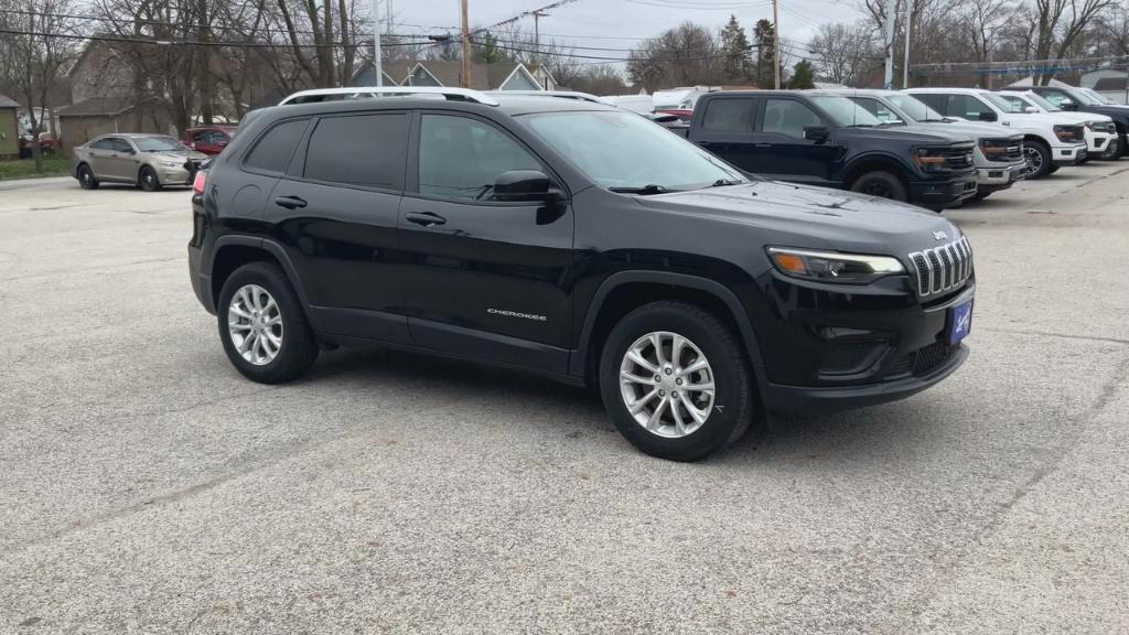 used 2021 Jeep Cherokee car, priced at $16,987