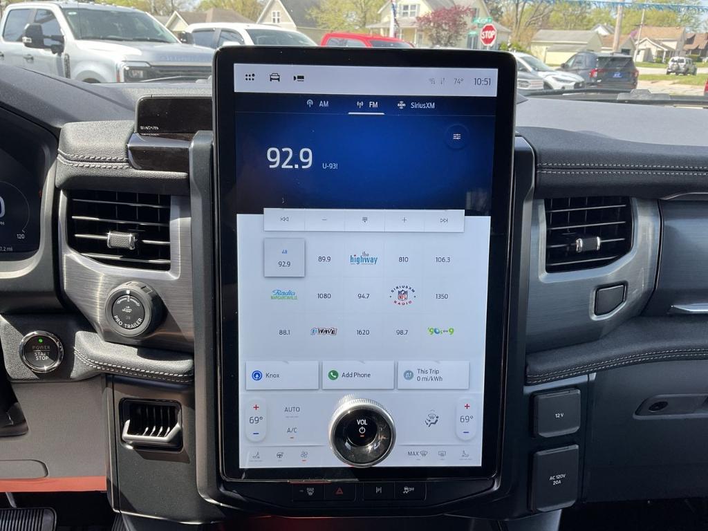 new 2025 Ford F-150 Lightning car, priced at $67,188