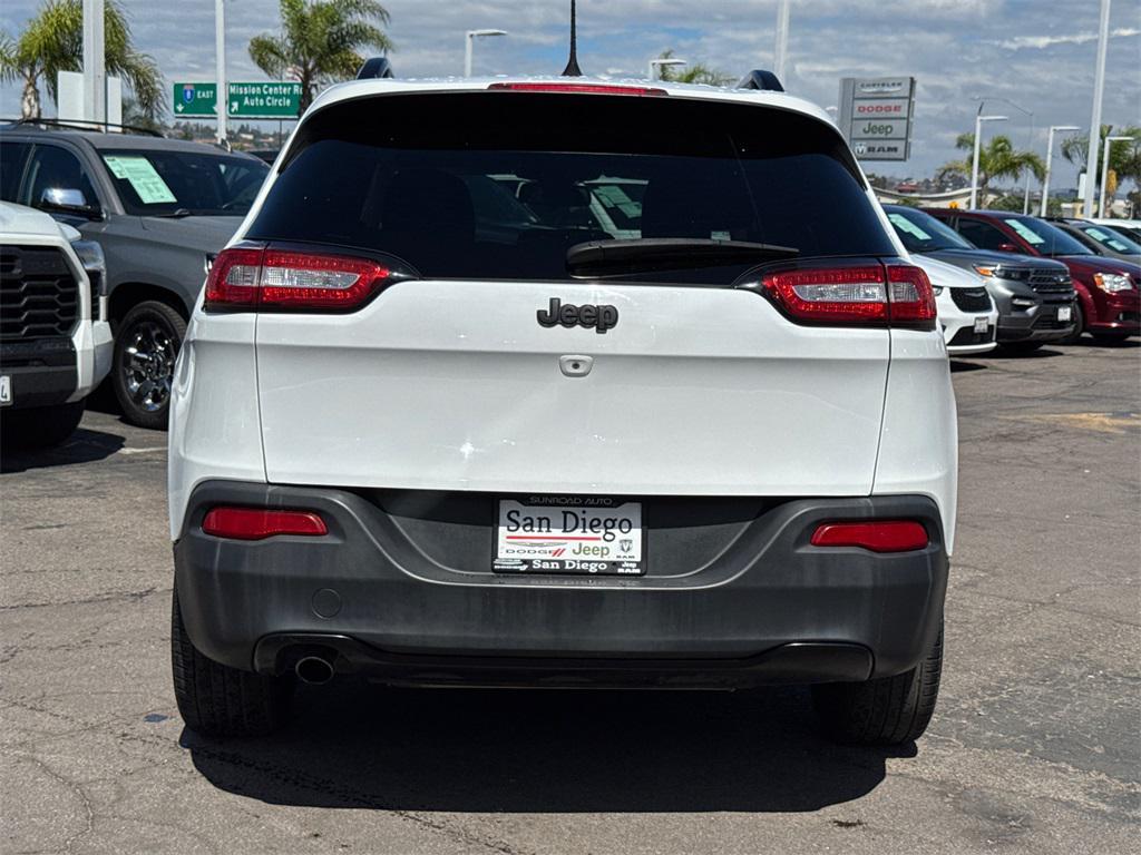 used 2018 Jeep Cherokee car, priced at $12,888