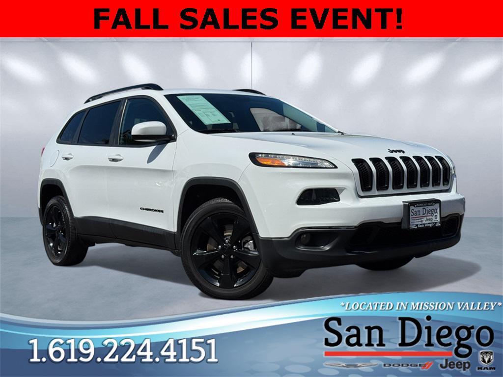 used 2018 Jeep Cherokee car, priced at $12,888