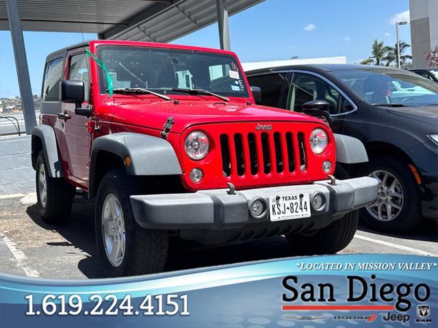 used 2015 Jeep Wrangler car, priced at $18,347