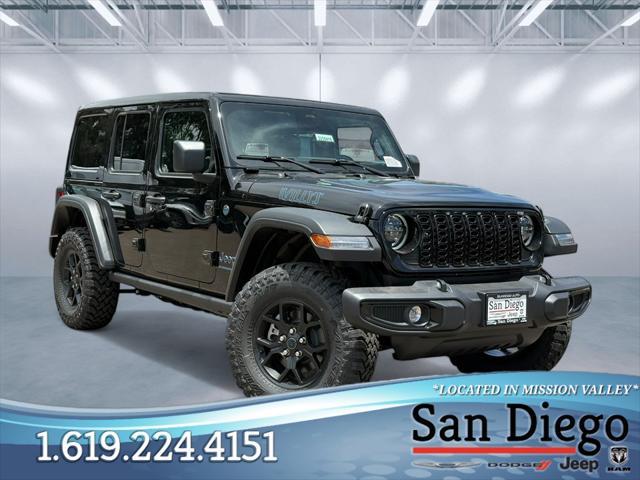 new 2025 Jeep Wrangler 4xe car, priced at $55,925