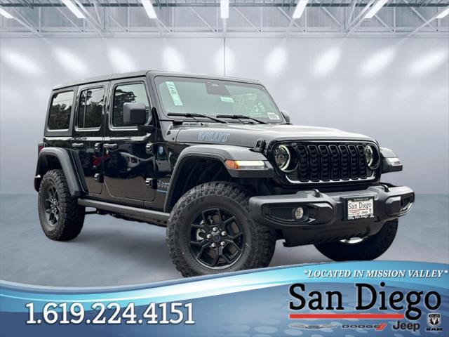 new 2025 Jeep Wrangler 4xe car, priced at $53,925