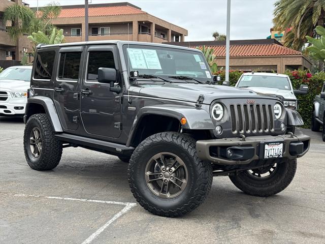 used 2016 Jeep Wrangler Unlimited car, priced at $20,000
