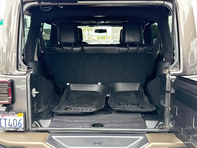 used 2016 Jeep Wrangler Unlimited car, priced at $20,000