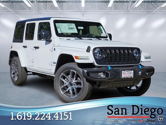 new 2024 Jeep Wrangler 4xe car, priced at $46,424