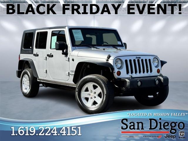 used 2010 Jeep Wrangler Unlimited car, priced at $12,990