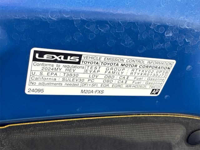 used 2024 Lexus UX 250h car, priced at $34,810