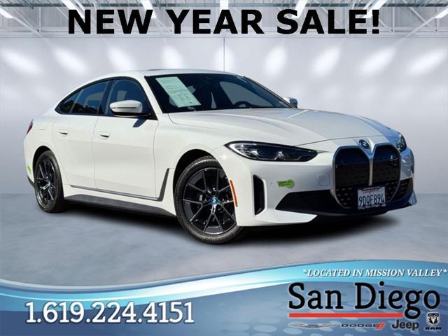 used 2023 BMW i4 Gran Coupe car, priced at $38,893