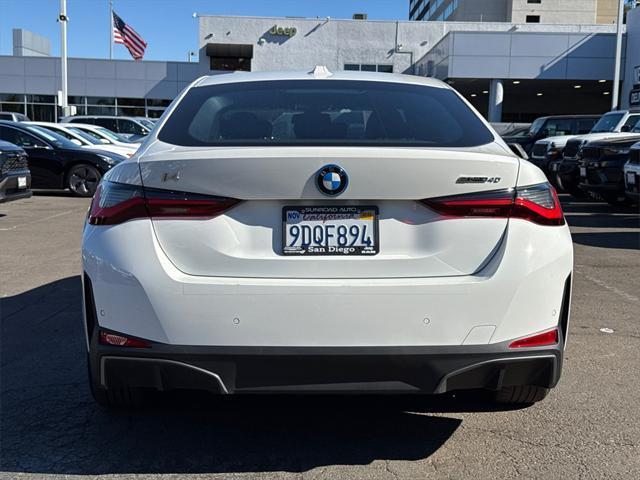 used 2023 BMW i4 Gran Coupe car, priced at $38,893