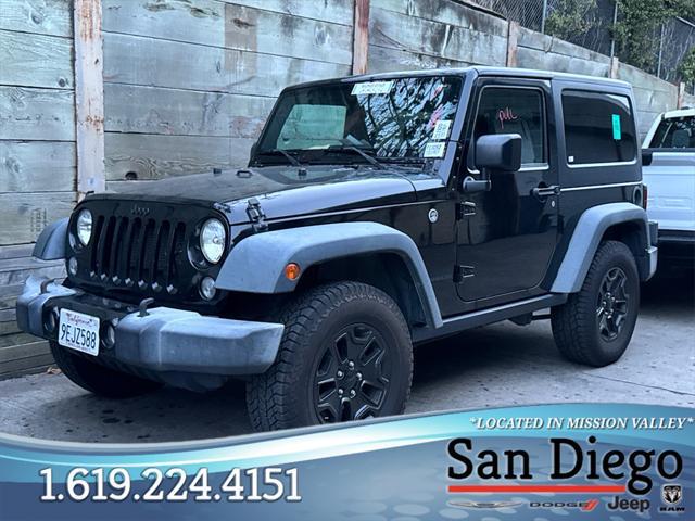 used 2016 Jeep Wrangler car, priced at $17,990