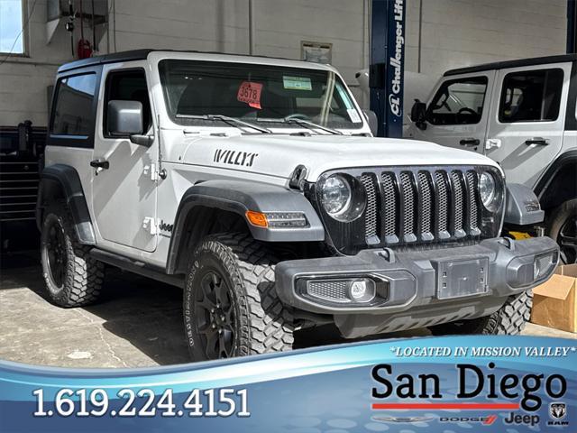 used 2023 Jeep Wrangler car, priced at $31,990