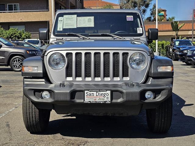 used 2021 Jeep Wrangler Unlimited car, priced at $26,979