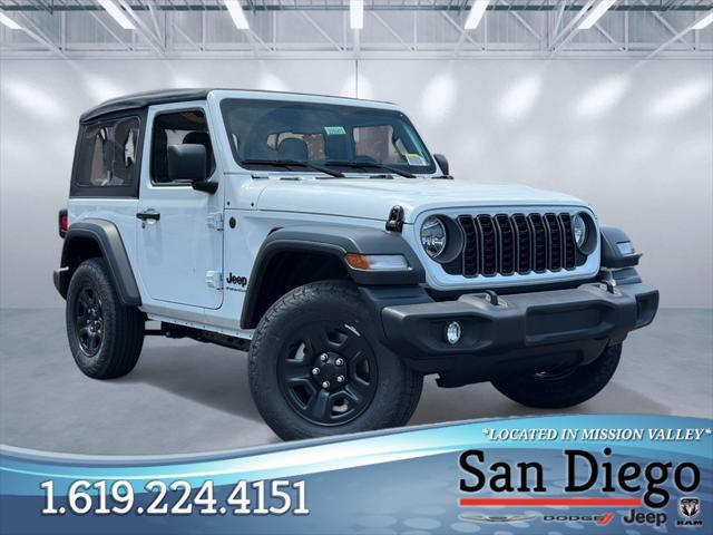 new 2025 Jeep Wrangler car, priced at $33,568