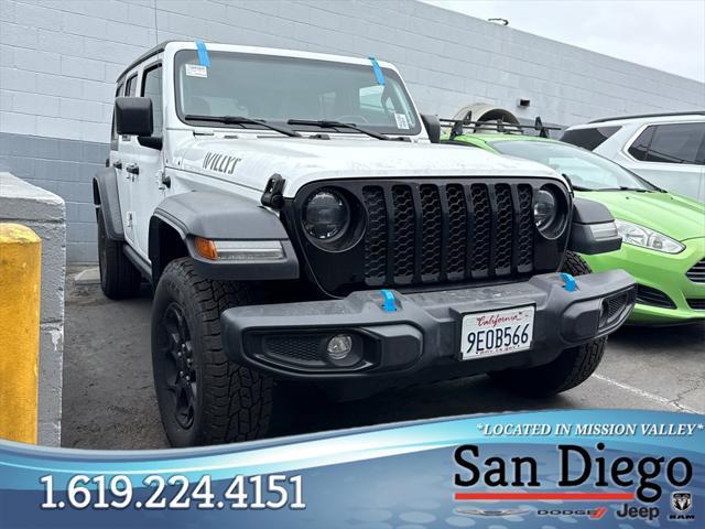 used 2023 Jeep Wrangler 4xe car, priced at $30,989