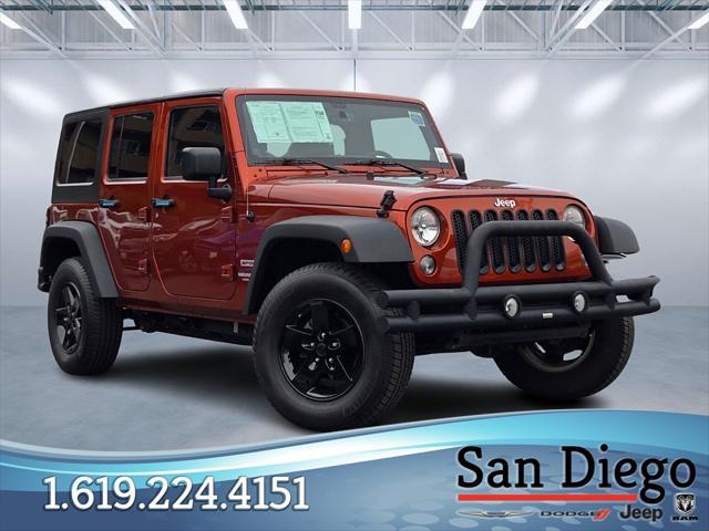 used 2014 Jeep Wrangler Unlimited car, priced at $20,888