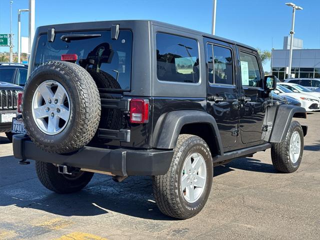 used 2017 Jeep Wrangler Unlimited car, priced at $21,990