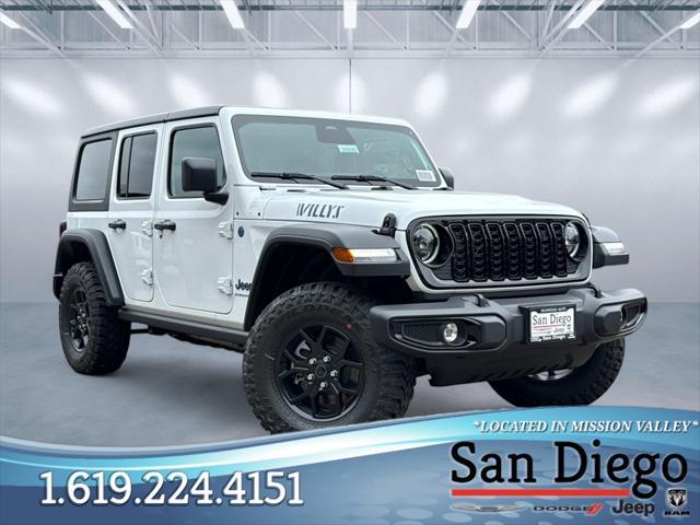 new 2025 Jeep Wrangler 4xe car, priced at $52,925