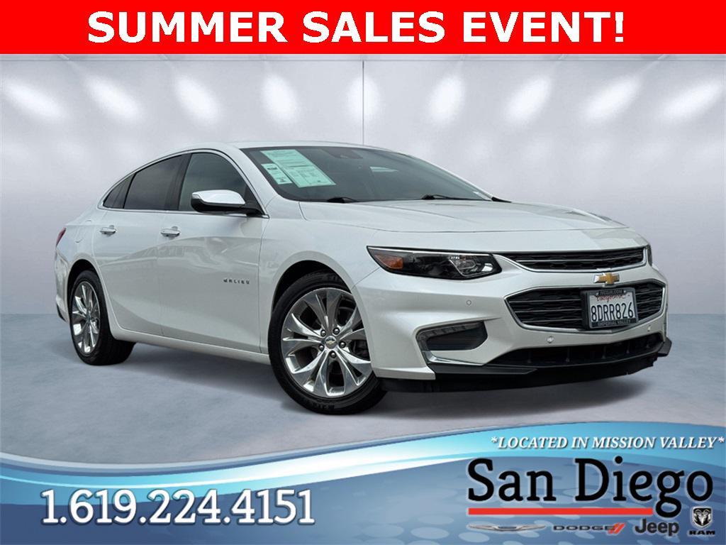 used 2018 Chevrolet Malibu car, priced at $16,749