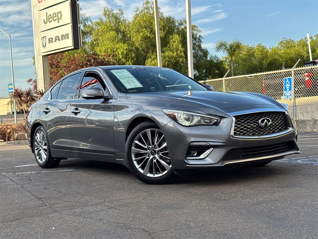 used 2022 INFINITI Q50 car, priced at $28,776
