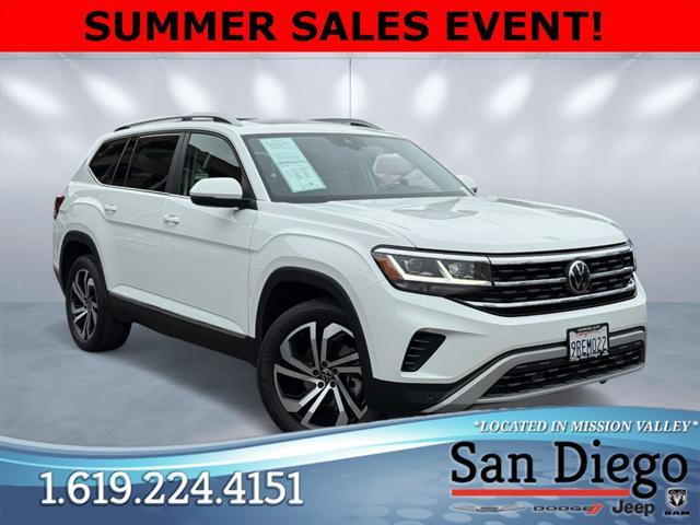 used 2022 Volkswagen Atlas car, priced at $32,773
