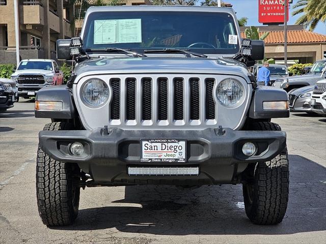 used 2020 Jeep Wrangler Unlimited car, priced at $26,973