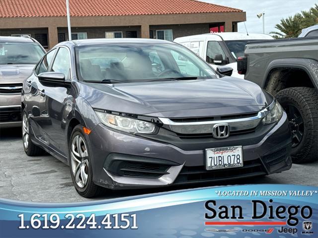 used 2016 Honda Civic car, priced at $15,000