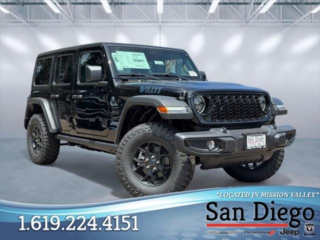 new 2025 Jeep Wrangler 4xe car, priced at $58,925