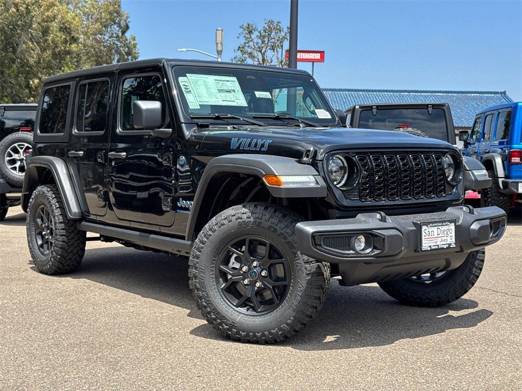 new 2025 Jeep Wrangler 4xe car, priced at $61,925