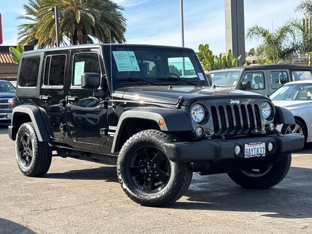 used 2017 Jeep Wrangler Unlimited car, priced at $20,990