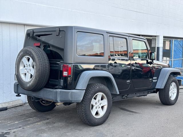 used 2017 Jeep Wrangler Unlimited car, priced at $23,444