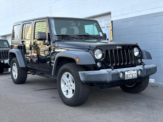 used 2017 Jeep Wrangler Unlimited car, priced at $23,444