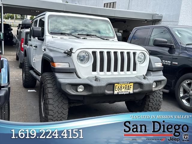 used 2019 Jeep Wrangler Unlimited car, priced at $24,979