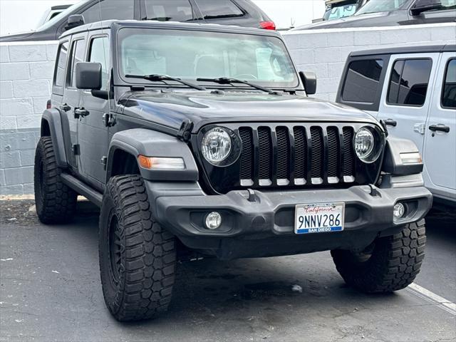 used 2021 Jeep Wrangler Unlimited car, priced at $25,994