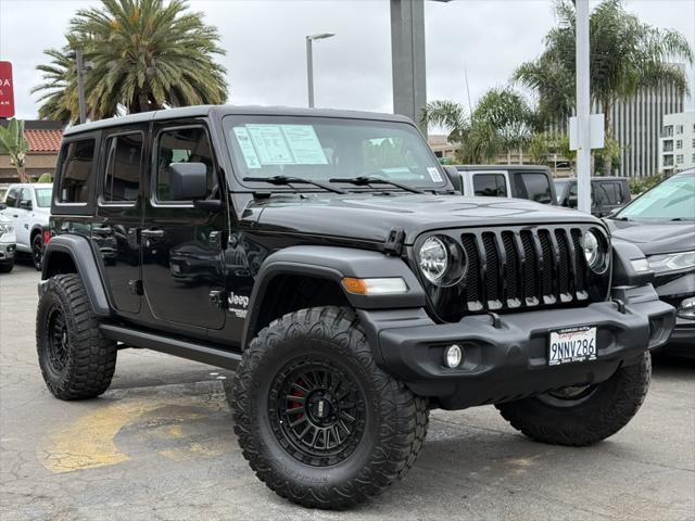 used 2021 Jeep Wrangler Unlimited car, priced at $25,888