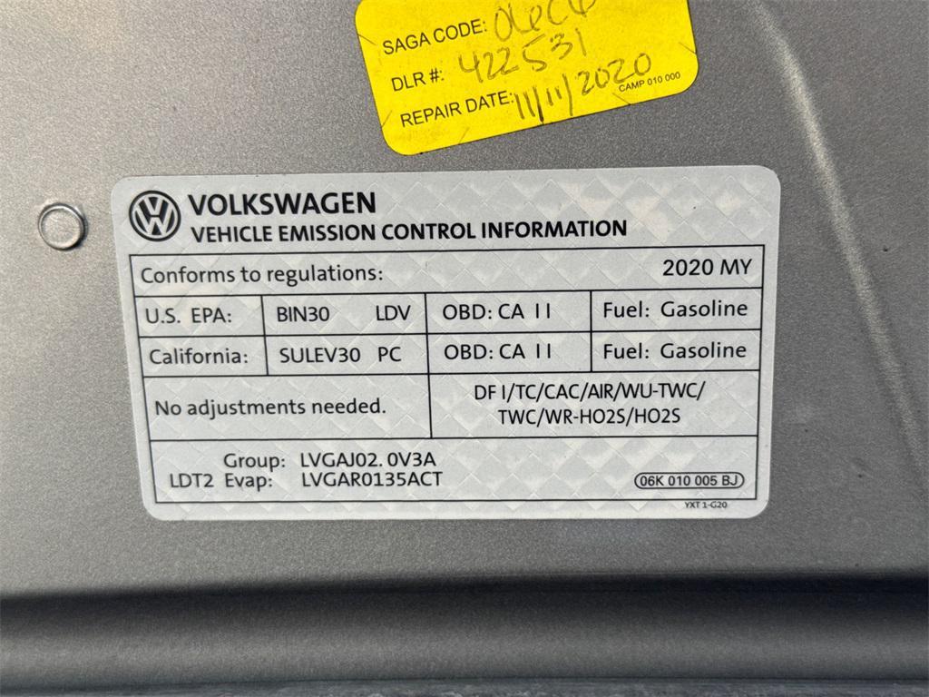 used 2020 Volkswagen Tiguan car, priced at $18,510