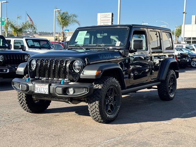 used 2023 Jeep Wrangler 4xe car, priced at $31,477