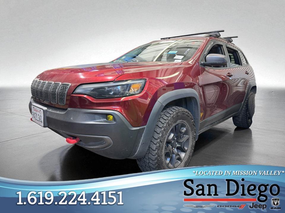 used 2019 Jeep Cherokee car, priced at $15,887