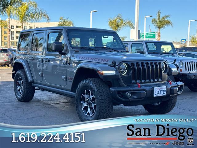 used 2021 Jeep Wrangler Unlimited car, priced at $36,990