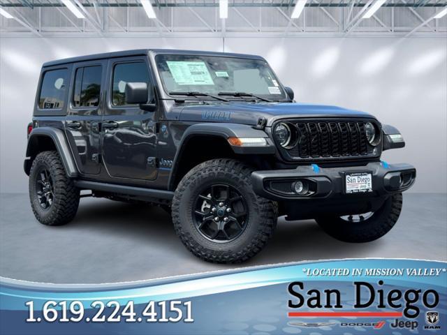 new 2024 Jeep Wrangler 4xe car, priced at $46,924